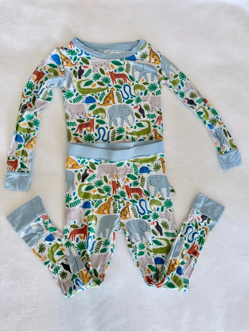 Little Sleepies Jungle Long-sleeve Pj Set (size 2T)